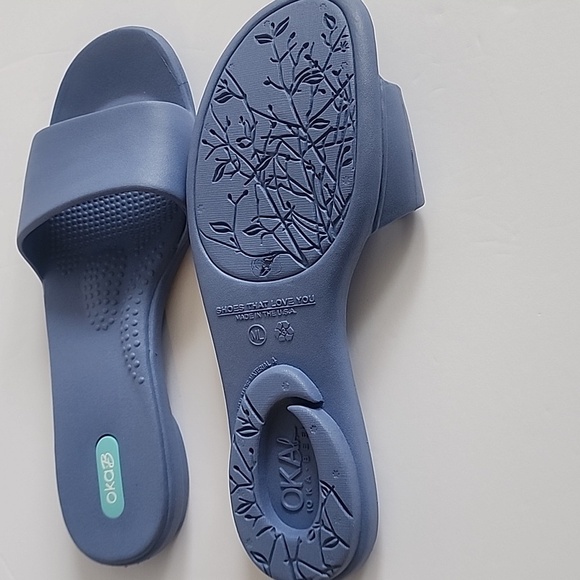 Grace Slide Sandals Oka.B Size M/L - Picture 4 of 7